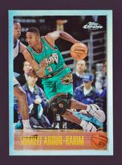 Shareef Abdur-Rahim [Refractor] Basketball Cards 1996 Topps Chrome Prices