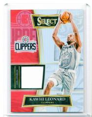 Kawhi Leonard Basketball Cards 2021 Panini Select Selective Swatches Prices