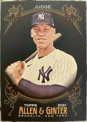 Aaron Judge #126 Baseball Cards 2021 Topps Allen & Ginter X Prices