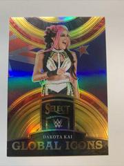 Dakota Kai [Gold] #7 Wrestling Cards 2023 Panini Select WWE Global Icons Prices