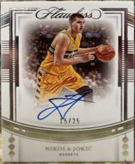 Nikola Jokic #20 Basketball Cards 2022 Panini Flawless Draft Gem Signature Prices