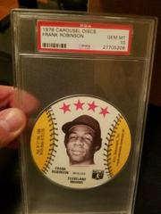 Frank Robinson Baseball Cards 1976 Carousel Discs Prices