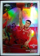 Yao Ming [Refractor] Basketball Cards 2009 Topps Chrome Prices