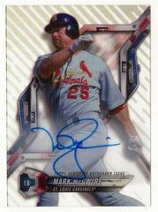 Mark McGwire [Autograph] #HT-MM Baseball Cards 2018 Topps High Tek Prices