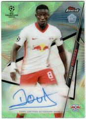 Amadou Haidara [Neon Green Wave Refractor] Soccer Cards 2020 Topps Finest UEFA Champions League Autographs Prices