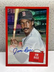 Jim Rice [Red] #57HS-JR Baseball Cards 2023 Topps Archives 1957 Topps Hit Stars Autographs Prices