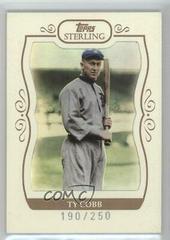 Ty Cobb #216 Baseball Cards 2008 Topps Sterling Prices