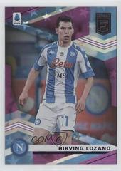 Hirving Lozano [Purple Astro] Soccer Cards 2020 Panini Chronicles Elite Serie A Prices