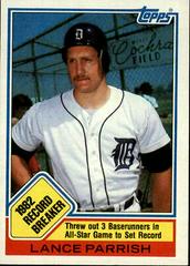 Lance Parrish Baseball Cards 1983 Topps Prices