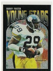 Barry Foster #11 Football Cards 1993 Panini Select Young Stars Prices