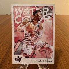 Zach LaVine [Ruby] #19 Basketball Cards 2022 Panini Court Kings Water Color Prices
