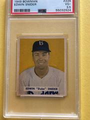Edwin Snider #226 Baseball Cards 1949 Bowman Prices