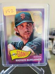 Madison Bumgarner [Purple Refractor] #428 Baseball Cards 2014 Topps Heritage Chrome Prices