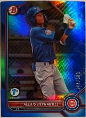 Alexis Hernandez [Blue] #BD-173 Baseball Cards 2022 Bowman Draft 1st Edition Prices