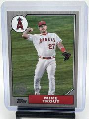 Mike Trout [Black] Baseball Cards 2022 Topps 1987 Series 2 Prices