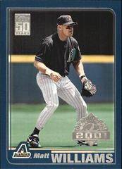 Matt Williams #121 Baseball Cards 2001 Topps Opening Day Prices