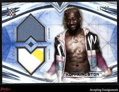 Kofi Kingston [Blue] Wrestling Cards 2020 Topps WWE Undisputed Dual Relics Prices