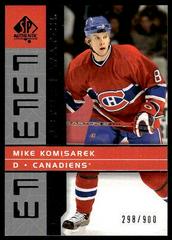 Mike Komisarek #204 Hockey Cards 2002 SP Authentic Prices