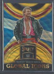 Rowdy' Roddy Piper [Gold Wave] #1 Wrestling Cards 2023 Panini Select WWE Global Icons Prices