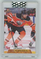 Leon Draisaitl [Update Red Ink] Hockey Cards 2020 Upper Deck Clear Cut Canvas Signatures Prices