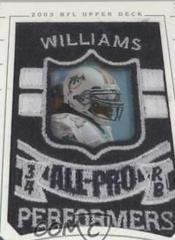 Ricky Williams Football Cards 2003 Upper Deck Patch Collection Prices