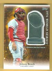 Johnny Bench #PTM-JB Baseball Cards 2023 Topps Update Commemorative World Series Trophy Medallion Prices