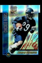 Adrian Peterson [Xfractor Autograph] #228 Football Cards 2002 Bowman Chrome Prices