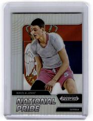 Nikola Jovic #NP-NJ Basketball Cards 2022 Panini Prizm Draft Picks National Pride Prices