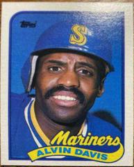 Alvin Davis #687 Baseball Cards 1989 Topps Prices