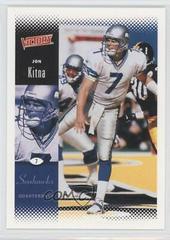 Jon Kitna #168 Football Cards 2000 Upper Deck Victory Prices