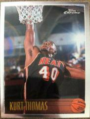 Kurt Thomas #11 Basketball Cards 1996 Topps Chrome Prices