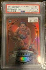 Joakim Noah [Red Refractor] #JN1 Basketball Cards 2007 Bowman Sterling Prices
