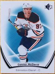 Connor McDavid [Blue] #1 Hockey Cards 2021 SP Prices