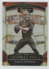 Baker Mayfield [Prizm] #RS-1 Football Cards 2018 Panini Select Rookie Selections Prices