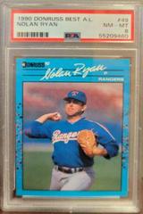 Nolan Ryan #49 Baseball Cards 1990 Donruss Best AL Prices