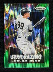 Aaron Judge [Green Prizm] #SG-9 Baseball Cards 2020 Panini Prizm Star Gazing Prices