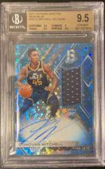Donovan Mitchell [Autograph Jersey Neon Blue] Basketball Cards 2017 Panini Spectra Prices