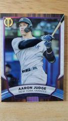 Aaron Judge [Purple] #53 Baseball Cards 2022 Topps Tribute Prices