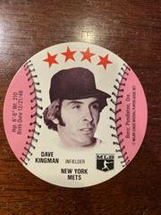 Dave Kingman Baseball Cards 1977 Chilly Willee Discs Prices