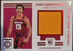 Josh Christopher #ESS-JC Basketball Cards 2021 Panini Chronicles Draft Picks Encased Substantial Rookie Swatches Prices