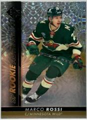 Marco Rossi [Patterned Foilboard Gold] #124 Hockey Cards 2022 SP Prices