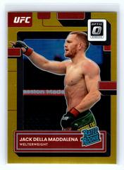 Jack Della Maddalena [Gold] #144 Ufc Cards 2023 Panini Donruss Optic UFC Prices