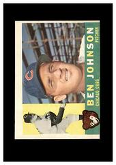 Ben Johnson #528 Baseball Cards 1960 Topps Prices