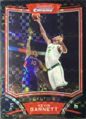 Kevin Garnett Gold Refractor Basketball Cards 2008 Bowman Chrome Prices