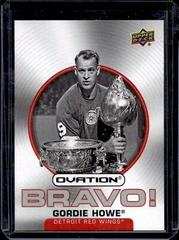 Gordie Howe #B-32 Hockey Cards 2021 Upper Deck Ovation Bravo Prices