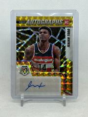 Isaiah Todd [Gold] #RAM-ITD Basketball Cards 2021 Panini Mosaic Rookie Autographs Prices