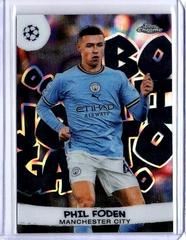 Phil Foden Soccer Cards 2022 Topps Chrome UEFA Club Competitions Joga Bonito Prices