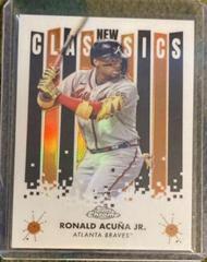 Ronald Acuna Jr. [Orange] #NC-3 Baseball Cards 2022 Topps Chrome New Classics Prices