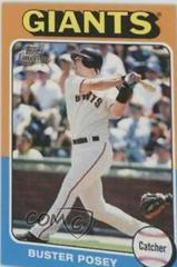 Buster Posey [1975 Mini] #4 Baseball Cards 2011 Topps Lineage Prices