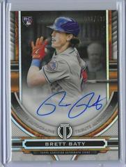 Brett Baty #TA-BBA Baseball Cards 2023 Topps Tribute Autographs Prices